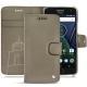Lederschutzhülle Lenovo Moto G5 Plus