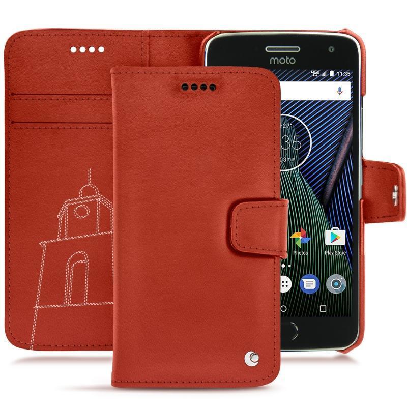 Lenovo Moto G5 Plus leather case