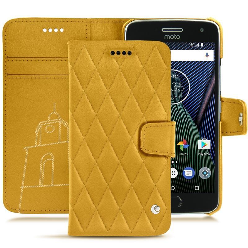 Lenovo Moto G5 Plus leather case
