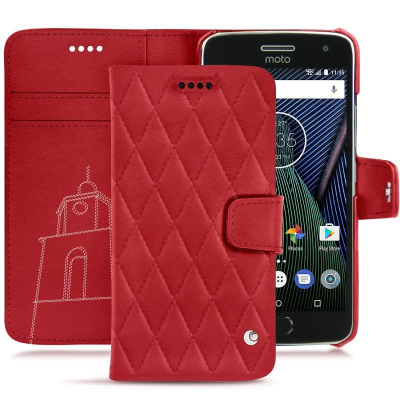 Custodia in pelle Lenovo Moto G5 Plus