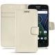 Housse cuir Lenovo Moto G5 Plus