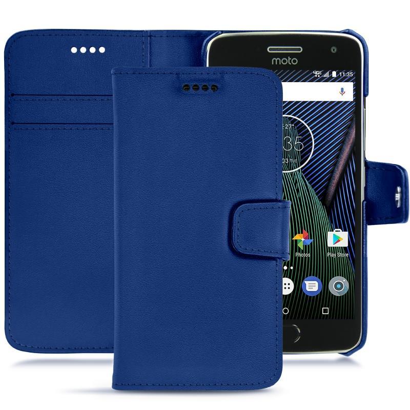 Capa em pele Lenovo Moto G5 Plus