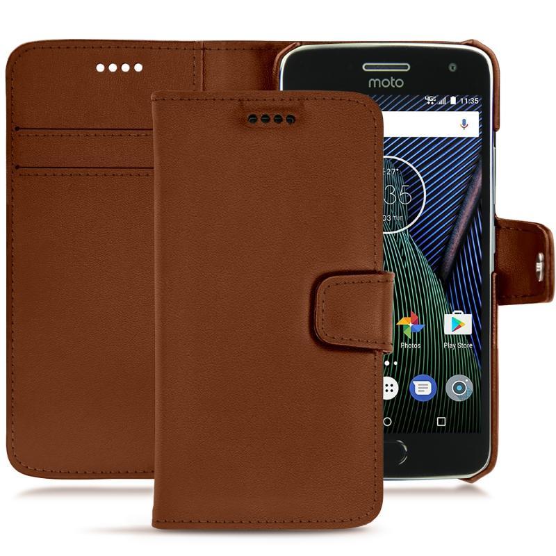 Lenovo Moto G5 Plus leather case