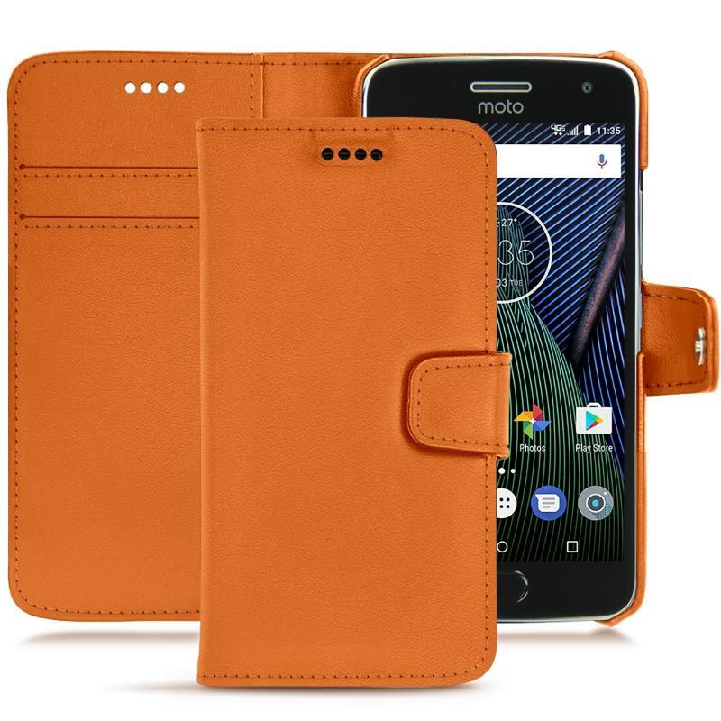 Lenovo Moto G5 Plus leather case