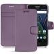 Lederschutzhülle Lenovo Moto G5 Plus - Lilas PU
