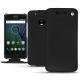 Capa em pele Lenovo Moto G5 Plus - Ebène ( Sleek P C12 - Black ) 