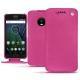 Capa em pele Lenovo Moto G5 Plus - Rose BB