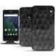 Capa em pele Lenovo Moto G5 Plus - Onyx - Couture