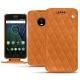 Funda de piel Lenovo Moto G5 Plus - Mandarine vintage - Couture