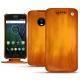 Funda de piel Lenovo Moto G5 Plus - Orange Patine