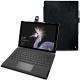 Housse cuir Microsoft Surface Pro (2017) - Dark vintage ( Roughtcut - Black#5256 ) 