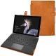 Microsoft Surface Pro (2017) leather case - Mandarine vintage ( Pantone 165C ) 