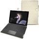 Microsoft Surface Pro (2017) leather case - Blanc - Couture ( Bologna - White ) 