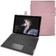 Housse cuir Microsoft Surface Pro (2017) - Rose - Couture ( Nappa - Pantone 2365C ) 
