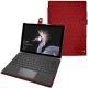 Microsoft Surface Pro (2017) leather case - Rouge - Couture ( Nappa - Pantone 199C ) 