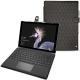 Capa em pele Microsoft Surface Pro (2017) - Anthracite - Couture ( Pantone 424C ) 