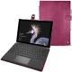 Microsoft Surface Pro (2017) leather case - Serpent ciclamino