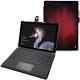 Lederschutzhülle Microsoft Surface Pro (2017) - Rouge Patine