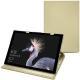 Lederschutzhülle Microsoft Surface Pro (2017) - Beige ( Nappa - Pantone 7502C ) 