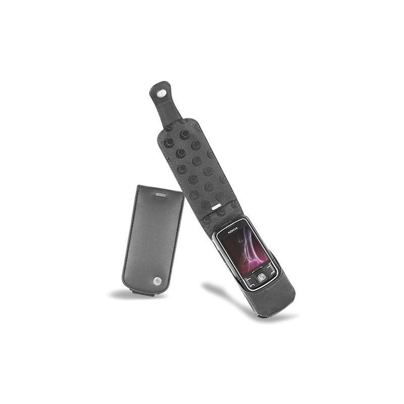 가죽 커버 Nokia 8600 Luna  - Noir ( Nappa - Black ) 