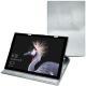 Housse cuir Microsoft Surface Pro (2017) - Platinium ( Pantone 877C ) 