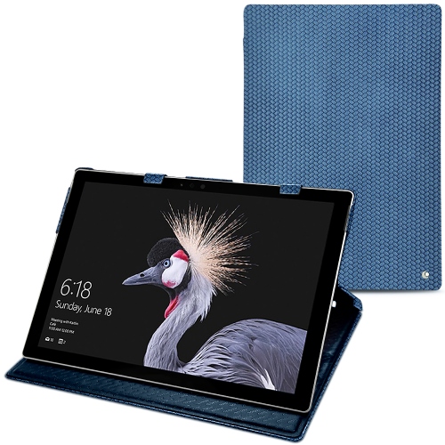 Housse cuir Microsoft Surface Pro (2017) : Protection et coques pour Tablettes sur NoreveAbaca ishia ( Pantone #395775 ) 