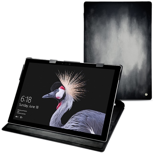 Capa em pele Microsoft Surface Pro (2017)Gris Patine