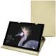 Capa em pele Microsoft Surface Pro (2017) - Beige PU
