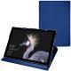 Housse cuir Microsoft Surface Pro (2017) - Bleu océan PU