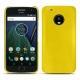 Capa em pele Lenovo Moto G5 Plus - Jaune fluo