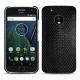 Capa em pele Lenovo Moto G5 Plus - Serpent nero