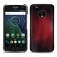 Capa em pele Lenovo Moto G5 Plus - Rouge Patine
