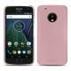 Funda de piel Lenovo Moto G5 Plus - Rose PU