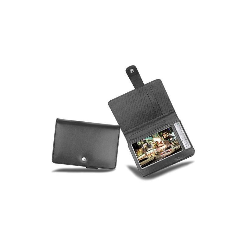 Custodia in pelle Archos 605F - 605S  - Noir ( Nappa - Black ) 