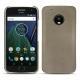 Capa em pele Lenovo Moto G5 Plus - Darboun sabla