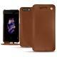 Custodia in pelle OnePlus 5 - Marron ( Nappa - Pantone 1615C ) 