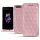 Funda de piel OnePlus 5 - Rose - Couture ( Nappa - Pantone 2365C ) 