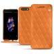 Capa em pele OnePlus 5 - Orange - Couture ( Nappa - Pantone 1495U ) 