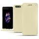 レザーケース OnePlus 5 - Ivoire ( Sleek P C12 - White ) 