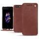 Capa em pele OnePlus 5 - Passion vintage ( Glutton - Red ) 