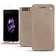 Housse cuir OnePlus 5 - Taupe vintage ( Pantone 7530C ) 