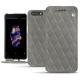 Funda de piel OnePlus 5 - Acier vintage - Couture