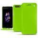 Capa em pele OnePlus 5 - Vert fluo