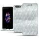 レザーケース OnePlus 5 - Platinium - Couture