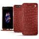 Funda de piel OnePlus 5 - Autruche ciliegia