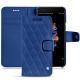 Custodia in pelle OnePlus 5 - Bleu océan - Couture ( Nappa - Pantone 293C ) 
