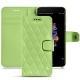 Capa em pele OnePlus 5 - Vert olive - Couture ( Nappa - Pantone 578U ) 