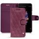 Housse cuir OnePlus 5 - Prune vintage - Couture