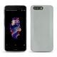 Custodia in pelle OnePlus 5 - Gris ( Nappa - Pantone W428C ) 