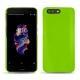 Custodia in pelle OnePlus 5 - Vert fluo